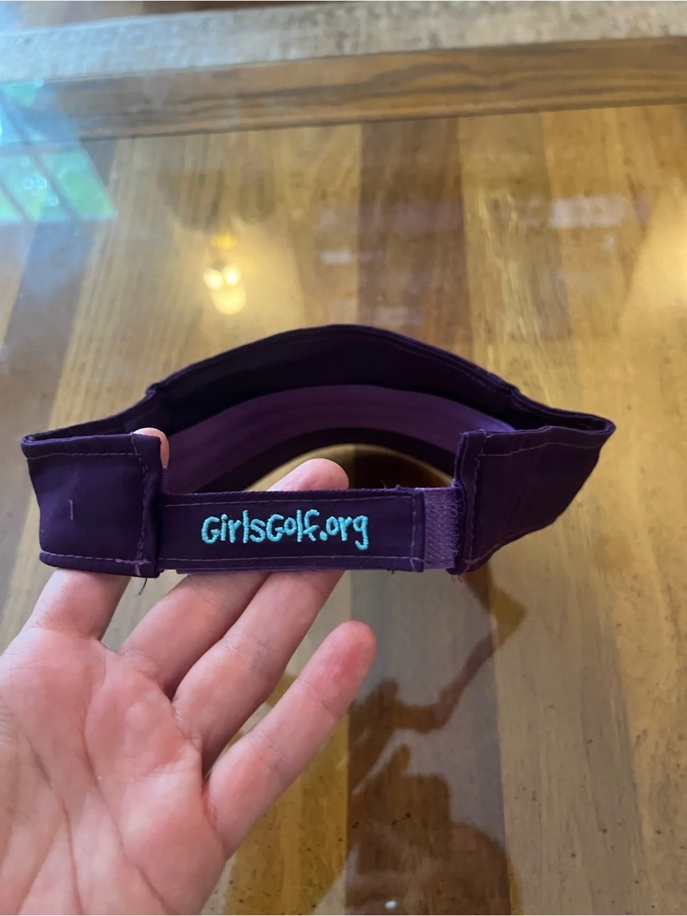 LPGA USGA Purple Visor